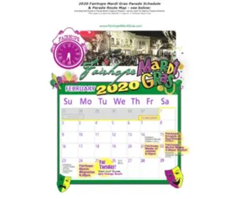 Fairhopemardigras.com(Faihope Mardi Gras) Screenshot