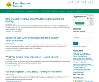 Fairhousingcoach.com(Fair Housing Coach) Screenshot