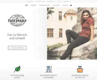 Fairjeans.ch(Das Original) Screenshot