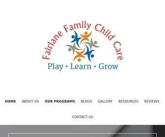 Fairlanefamilychildcare.com(Serving Woodbine) Screenshot