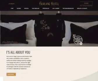 Fairlanehotel.com(Hotels in downtown Nashville TN) Screenshot