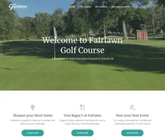 Fairlawngolfri.com(Fairlawn Golf Course) Screenshot