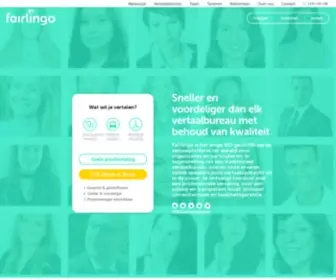 Fairlingo.com(0,04 per woord) Screenshot