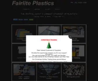 Fairlite.com.au(Fairlite Plastics) Screenshot