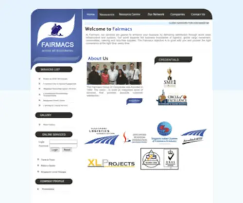 Fairmacs.org(Fairmacs Multiline Singapore Pte Ltd) Screenshot