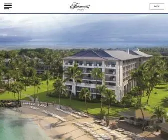 Fairmontorchid.com(Best Luxury Beach Resorts Hawaii) Screenshot