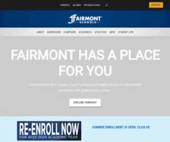 Fairmontschools.com(Best Private School) Screenshot