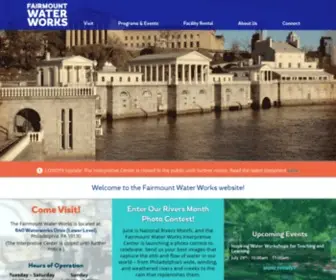 Fairmountwaterworks.org(Fairmount Water Works) Screenshot