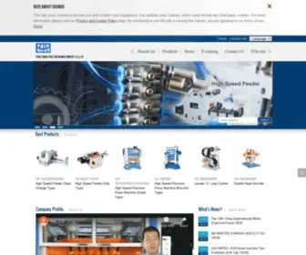 Fairoaks-Press.com.tw(High Speed Press machine) Screenshot