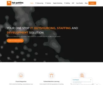 Fairpattern.com(IT Outsourcing) Screenshot