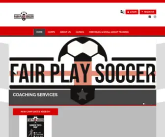 Fairplaysoccerct.com(Fair Play Soccer) Screenshot