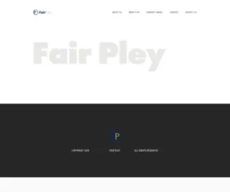 Fairpley.com(Fair Pley) Screenshot