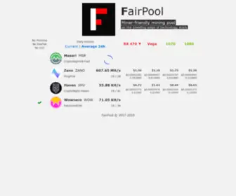 Fairpool.pw(Fairpool) Screenshot