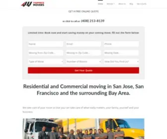 Fairpricemovers.com(San Jose Moving Company) Screenshot