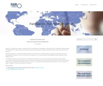 Fairsearch.org(FAIR SEARCH) Screenshot