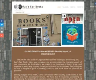 Fairsfair.com(Fair's Fair Books) Screenshot
