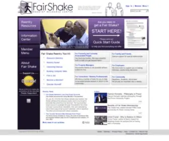 Fairshake.net(Fair Shake) Screenshot