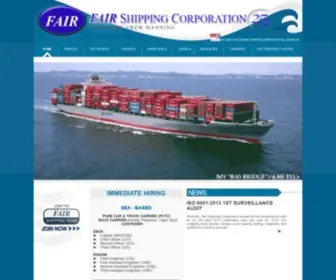 Fairship.com.ph(Fair Shipping Corporation) Screenshot