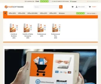 Fairsoftware.fr(Office 2016 home and student) Screenshot