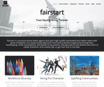 Fairstartjobs.com(Your Equity Hiring Partner) Screenshot