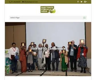 Fairtradeforum.org(Fair Trade Forum India) Screenshot