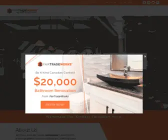 Fairtradeworks.biz(Vancouver Home Builder) Screenshot