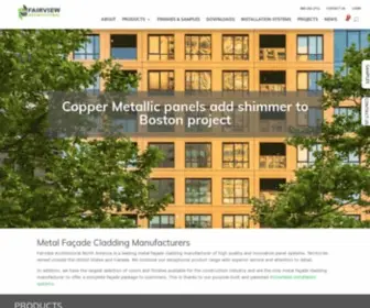 Fairview-NA.com(Fairview Architectural North America) Screenshot