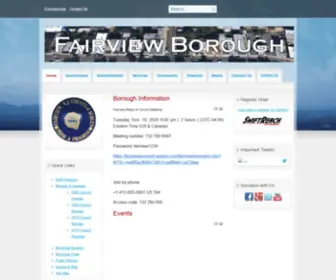 Fairviewborough.com(Fairviewborough) Screenshot