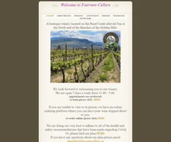 Fairviewcellars.ca(Fairviewcellars) Screenshot