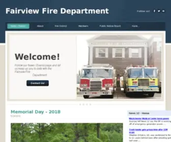 Fairviewfire.org(FAIRVIEW FIRE DEPARTMENT) Screenshot