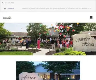 Fairviewhaven.org(Main) Screenshot