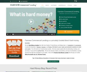 Fairviewlending.com(Hard Money Lenders) Screenshot