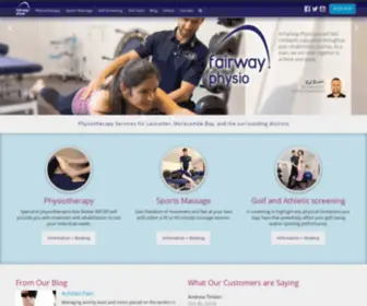 Fairway.physio(Physiotherapy Services for Lancaster) Screenshot