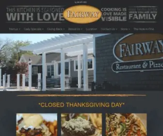 Fairwaycapecod.com(The Fairway Restaurant) Screenshot