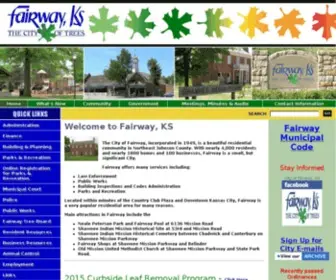 Fairwaykansas.org(Fairway, KS) Screenshot