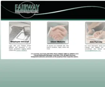Fairwaymc.com(Nationally ranked top 10 mortgage provider. fairway mortgage) Screenshot