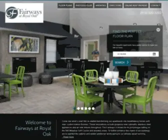 Fairwaysatroyaloak.com(Fairways at Royal Oak) Screenshot