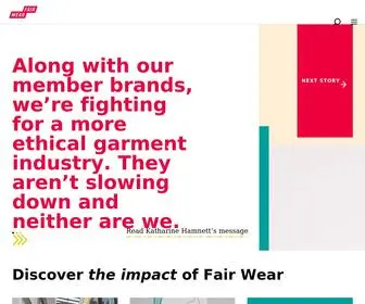 Fairwear.org(Fair Wear Foundation) Screenshot