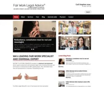 Fairworklegaladvice.com.au(Stephen Edwards) Screenshot