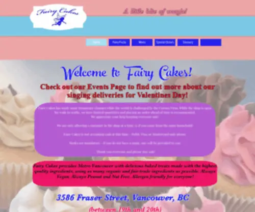 Fairycakescupcakes.ca(Fairycakescupcakes) Screenshot