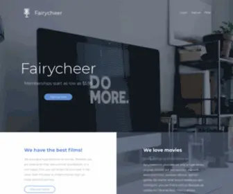 Fairycheer.com(Unlimited Movies) Screenshot