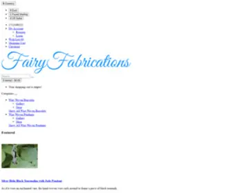 Fairyfabrications.com(Fairy Fabrications) Screenshot