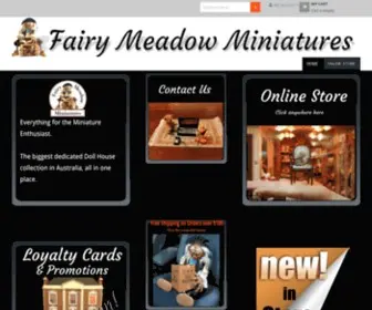 Fairymeadowminiatures.com.au(Shopping Cart Software & Ecommerce Software Solutions by CS) Screenshot