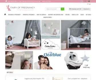 Fairyofpregnancy.com(Front page) Screenshot