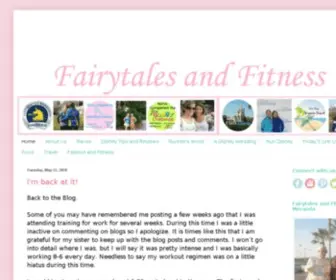 Fairytalesandfitness.com(Fairytales and Fitness) Screenshot