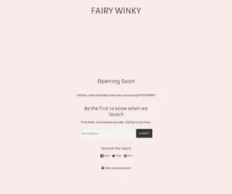 Fairywinky.com(FAIRY WINKY) Screenshot