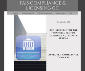 Fais-Compliance.co.za(FAIS Compliance) Screenshot