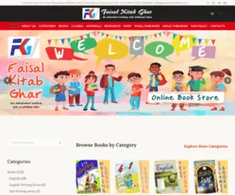 Faisalkitabghar.com(Faisal Kitab Ghar) Screenshot