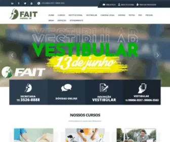 Fait.edu.br(Faculdade do Grupo FAEF) Screenshot