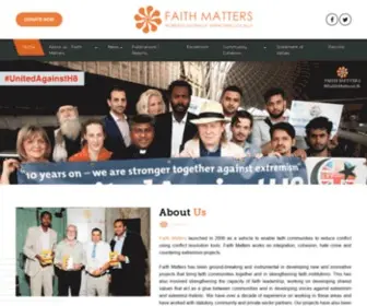 Faith-Matters.org(Faith Matters) Screenshot